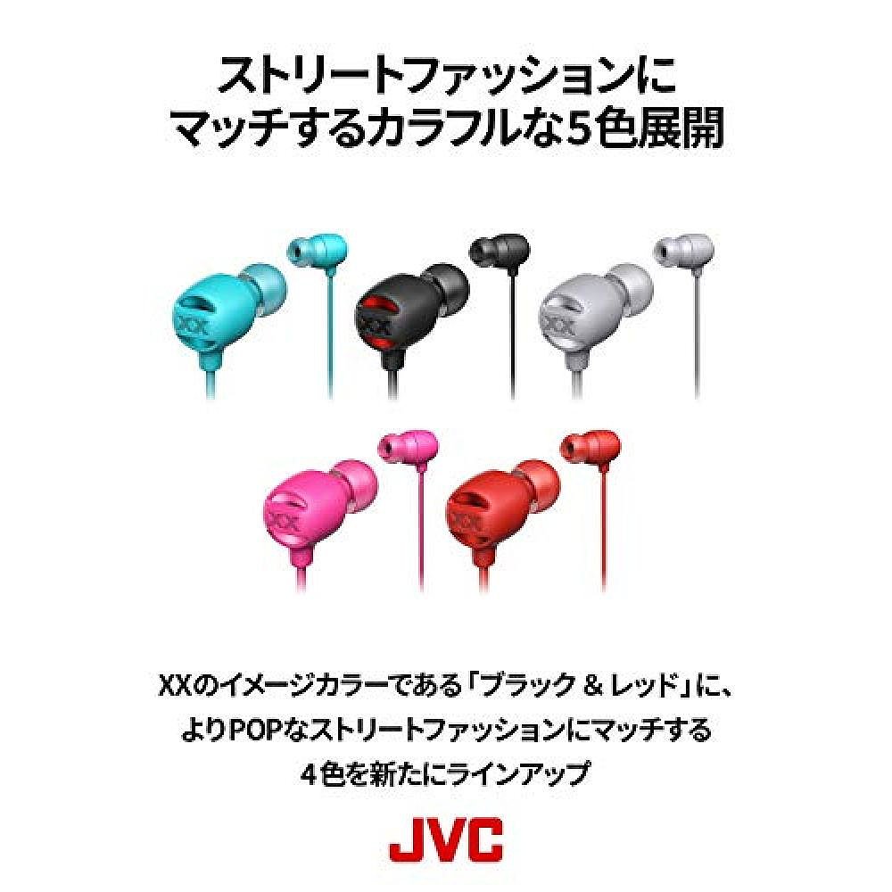 天猫国际日本直购日本直邮杰伟世JVC XX系列颈挂式蓝牙耳机 重低音防水防尘 蓝绿色2