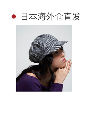 WHO'S WHO gallery 女士 格伦检查软呢贝雷帽 WWZ【付后1h可退】