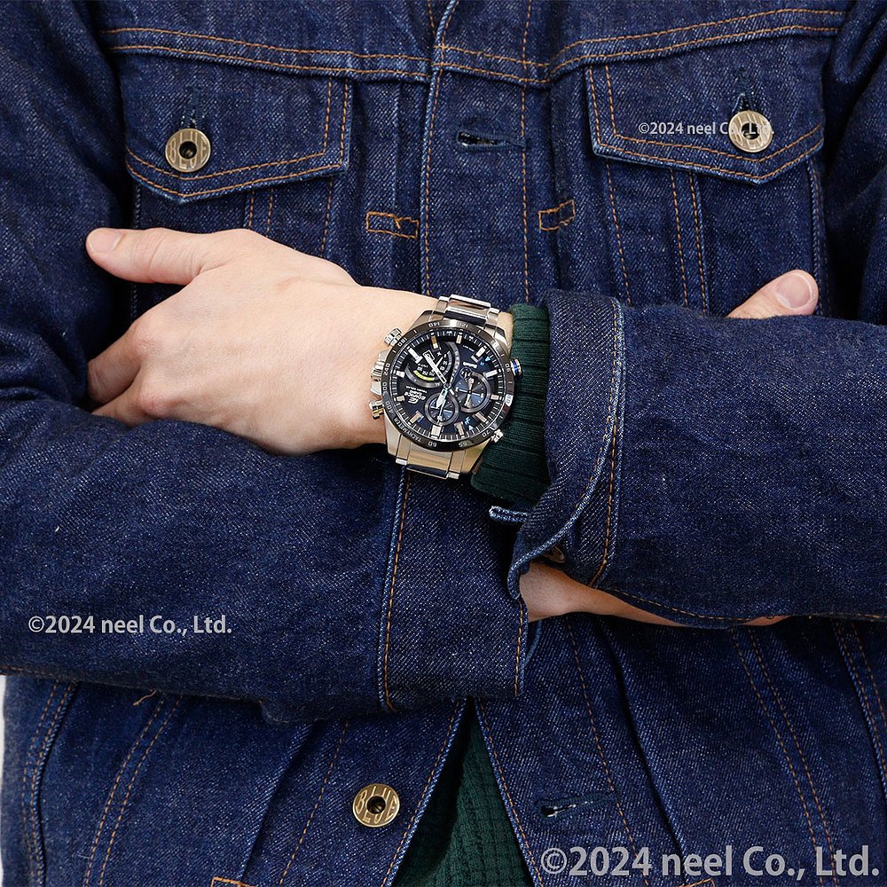 日本直邮卡西欧 EDIFICE 蓝牙太阳能男士手表TIME TRAVELLERTough - 图2