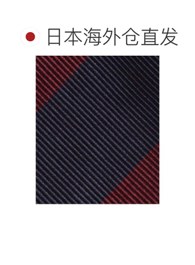 日本直邮SHIPS别注 THE SOLE 莫卡多尔宽条纹领带 红色
