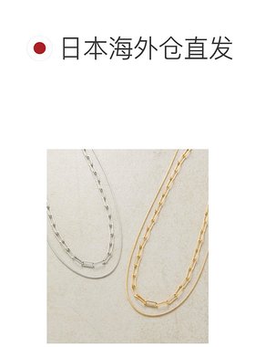 1h可退 日本直邮COLONY 2139 纤细链条双用项链吊坠精致