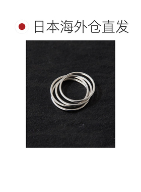 日本直邮Sivelle. 女装 银饰925银叠戴戒指五件套【付后1h可退】