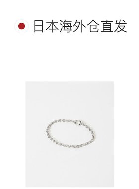 1h可退 日本直邮TOM WOOD 男士 简约纤细链条手链 精致银光日常百