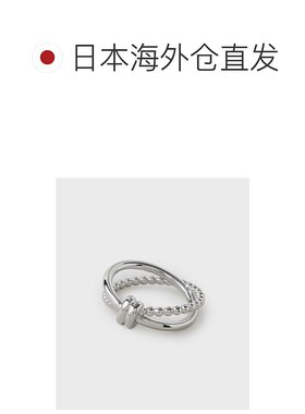 1h可退 日本直邮tk.TAKEO KIKUCHI男装 细巧结扣设计 真鍮戒指 97