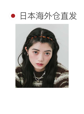 日本直邮SMELLY 女士 波浪梳齿复古发箍 SM263302【付后1h可退】