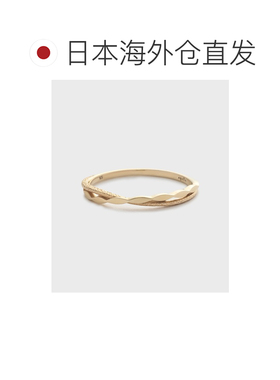 日本直邮agete 阿卡朵 女士 K5材质简约叠戴戒指 【付后1h可退】