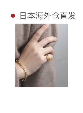 日本直邮ANE MONE 女士 不对称十字戒指 金属过敏友好材质 DG1900