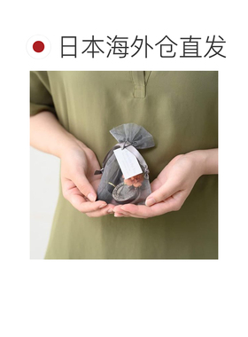 日本直邮HEADS 礼袋 S 10.5×15.5cm 灰 10枚 欧根纱束口袋 O
