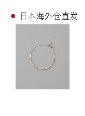 日本直邮ete 女士 中号水钻手链 光泽链条设计 可滑动调节 850766