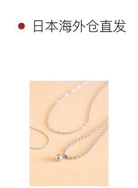 1h可退 日本直邮ehka sopo 圆珠链项链 日系自然系古着少女风
