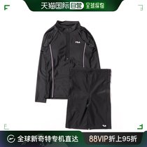 Japan Direct Mail FILA Lady Long Sleeve Split Swimsuit Suit Fashion Brief Design Comfort Breathable Material