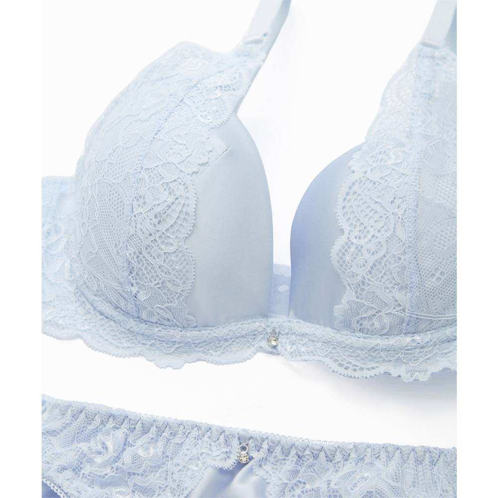 日本直邮Honeys 蕾丝装饰文胸套装 女士内衣 [HN6029EW009119],淘宝优惠券,粉丝福利购,淘宝优惠卷