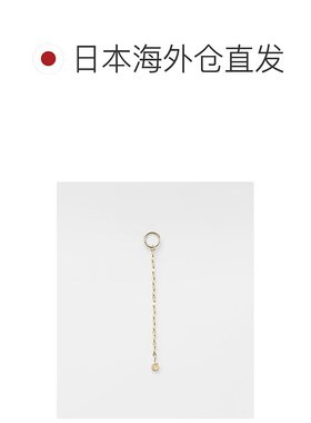 1h可退 日本直邮NOJESS 女士K10黄金托帕石吊坠 高雅简洁设计 可