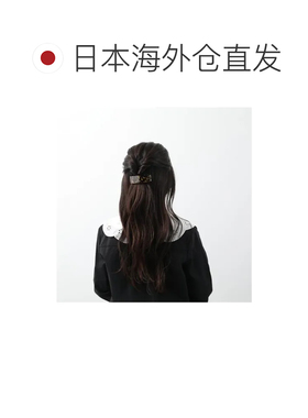 日本直邮ALEXANDRE DE PARIS 亚历山大巴黎拱形发夹 AQCH-1743 黑