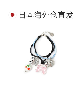 日本直邮LOTUS PINK 女士 多趣 charm 编织尼龙手链 61423978279