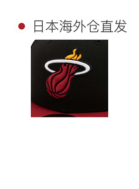 日本直邮NEWERA NEW ERA 5950 NBA 迈阿密热火队（黑色/红色）