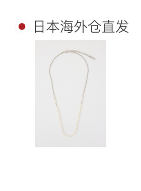 1h可退 日本直邮MOUSSY 女士 半珍珠项链 010JS3566651