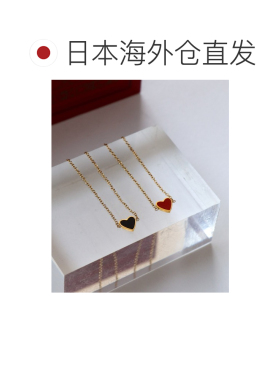 日本直邮Three Four Time 女士 不锈钢心形手链 8【付后1h可退】