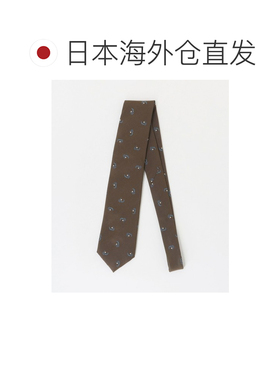 UNITED ARROWS 男士 真丝提花小花纹领带 1334600【付后1h可退】