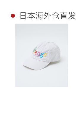 日本直邮byeA. 男女同款 橙色苹果图案纯棉棒球帽【付后1h可退】