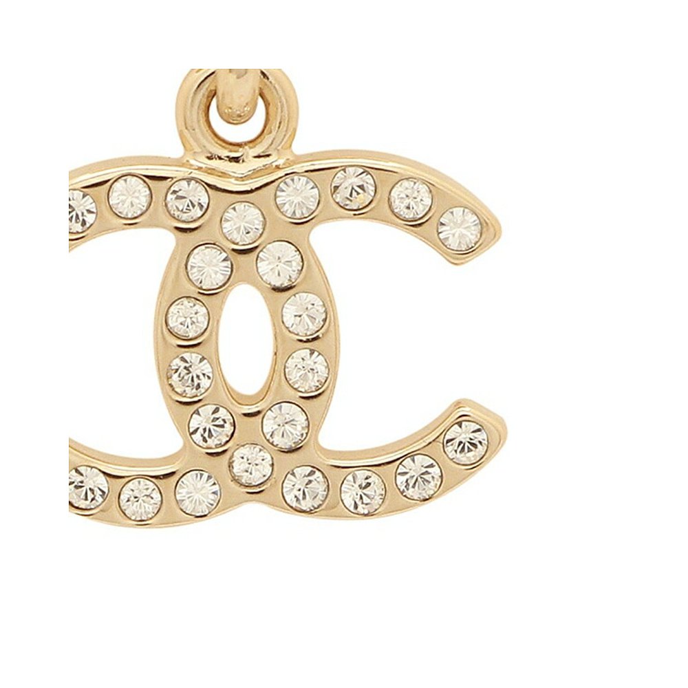 日本直邮Chanel 花形耳环带 CC 和 Coco 标志金色女士CHANEL ABG5 - 图0