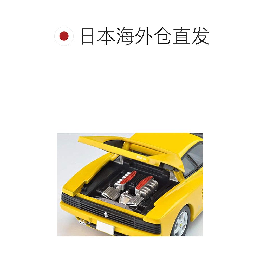 【日本直邮】TakaraTomy 多美卡 1/64 法拉利512TR 黄 完成车模 - 图1