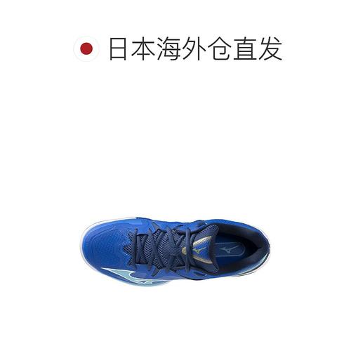 日本直邮美津浓羽毛球鞋 Wave Claw 3 FIT 蓝色限量版 脚宽2E 71G - 图1