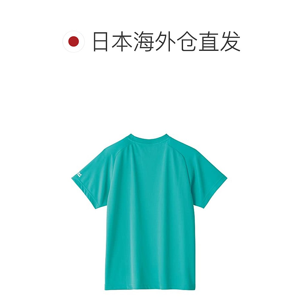 日本直邮【日本直邮】VICTAS Play Logo Tee  短袖T恤 孔雀绿 3XL - 图1