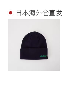 日本直邮L.L.Bean罗纹针织帽刺绣Logo款 254079615【付后1h可退】