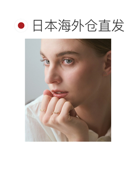 日本直邮agete 阿卡朵 女士 K5 钻石戒指 纤细华饰 可叠戴设计 10