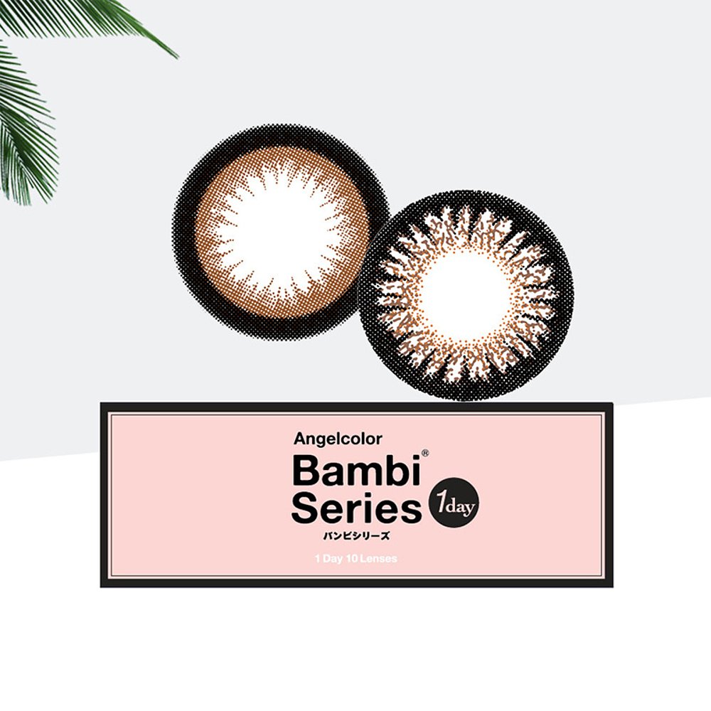 日本直邮bambi 益若翼巧克力色日抛日本美瞳女网红款10片隐形眼镜 宝贝详情偷工拣料