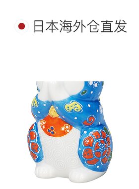 日本直邮九谷烧礼品包装3.2号祈福猫 青森县 摆件 护身符 招财猫