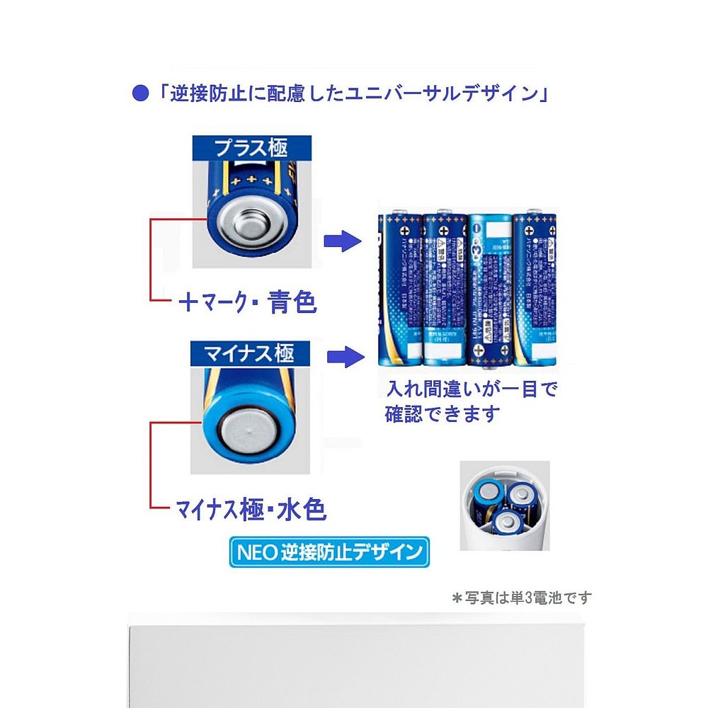 自营｜松下 EVOLTANEO 1号碱性干电池 6个装 LR20NJ/6SW-图3