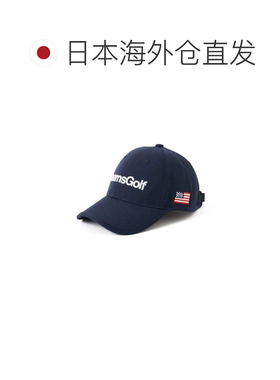 日本直邮BEAMS GOLF 男士 星条旗刺绣棒球帽 8141【付后1h可退】
