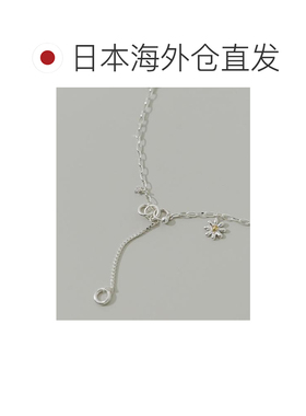 1h可退 日本直邮官方授权 SMELLY 花朵吊坠组合链Y字项链
