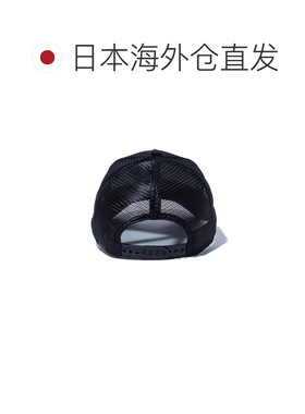 日本直邮New Era Youth 9FORTY A-Frame Trucker 经典徽标黑 x 白