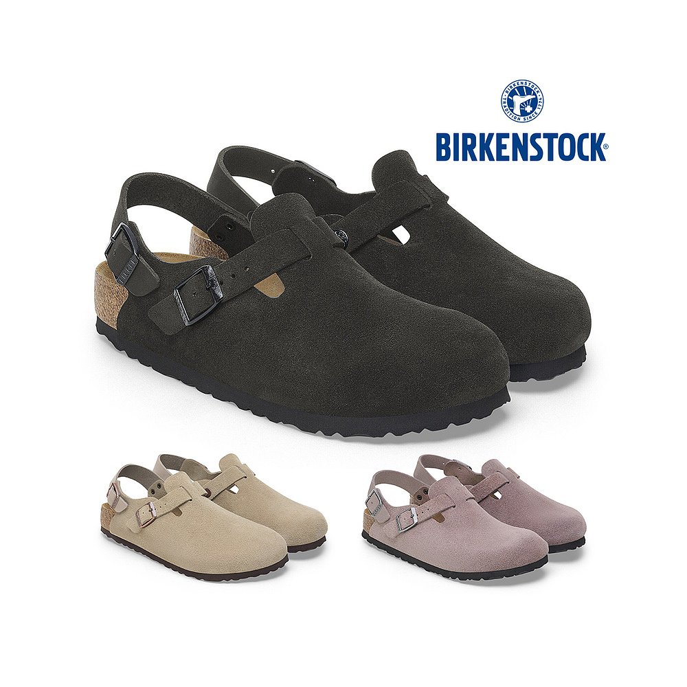 日本直邮BIRKENSTOCK 男士女士时尚百搭经典凉鞋 Tokio II 麂皮 - 图0