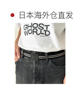 日本直邮EDWIN 男士 日本製 GI皮带 黑色扣 高品质【付后1h可退】