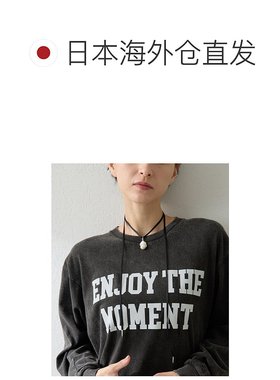 1h可退 日本直邮Hoaw. 女士丝绸长款多用项链 巴洛克珍珠推荐搭配