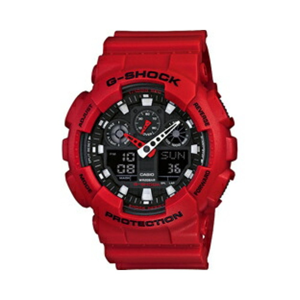 日本直邮CASIO 卡西欧 男士运动防水电子表 GA100B4AJF手表 - 图0