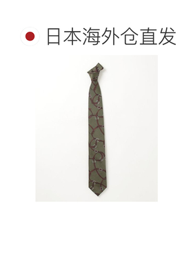 日本直邮TUDOR ROSES 男士 真丝腰带图案领带 215【付后1h可退】