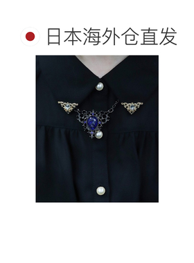 1h可退 日本直邮Axes Femme 女士古典风国际象棋骑士吊坠项链 BL6