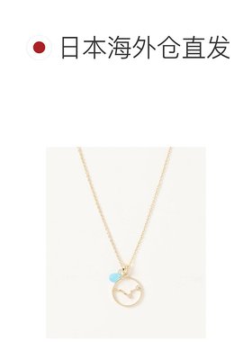 日本直邮欧州航路 女士星座主题捷克水晶项链 独特星座设计 精致
