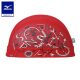 Japan Direct Mail Mizuno Mesh Hat Unisex ສີແດງ