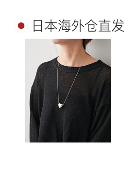 日本直邮BASENOTES 女士 65cm细链爱心吊坠项链 260支付后1h可退