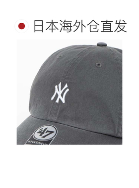 日本直邮NEW ERA 47BRAND 基础跑垒员清洁版迷你标志棒球帽 洋基