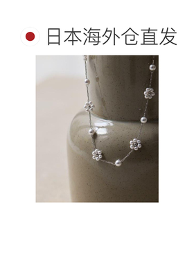 日本直邮官方授权 ear PAPILLONNER 花朵珍珠项链