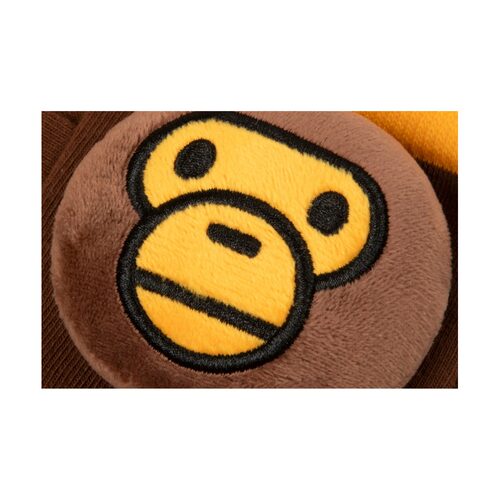 1h可退 日本直邮A BATHING APE 男士 棉混纺卡通香蕉BABY MILO短 - 图2