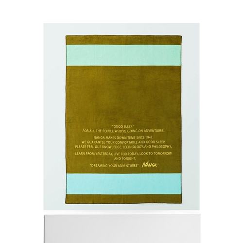 日本直邮NANGA 好睡眠边框纯棉毛毯 单人款 [76500445] - 图3