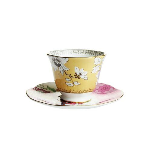 【日本直邮】WEDGWOOD威基伍德蝶恋花咖啡杯碟骨瓷杯子陶瓷茶具 - 图0